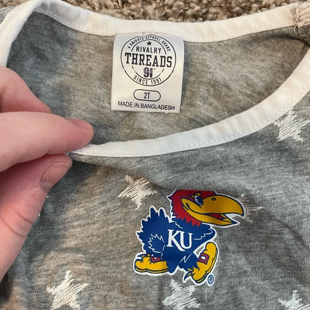 KU Jayhawks girls dress 2T - Picture 3 of 3